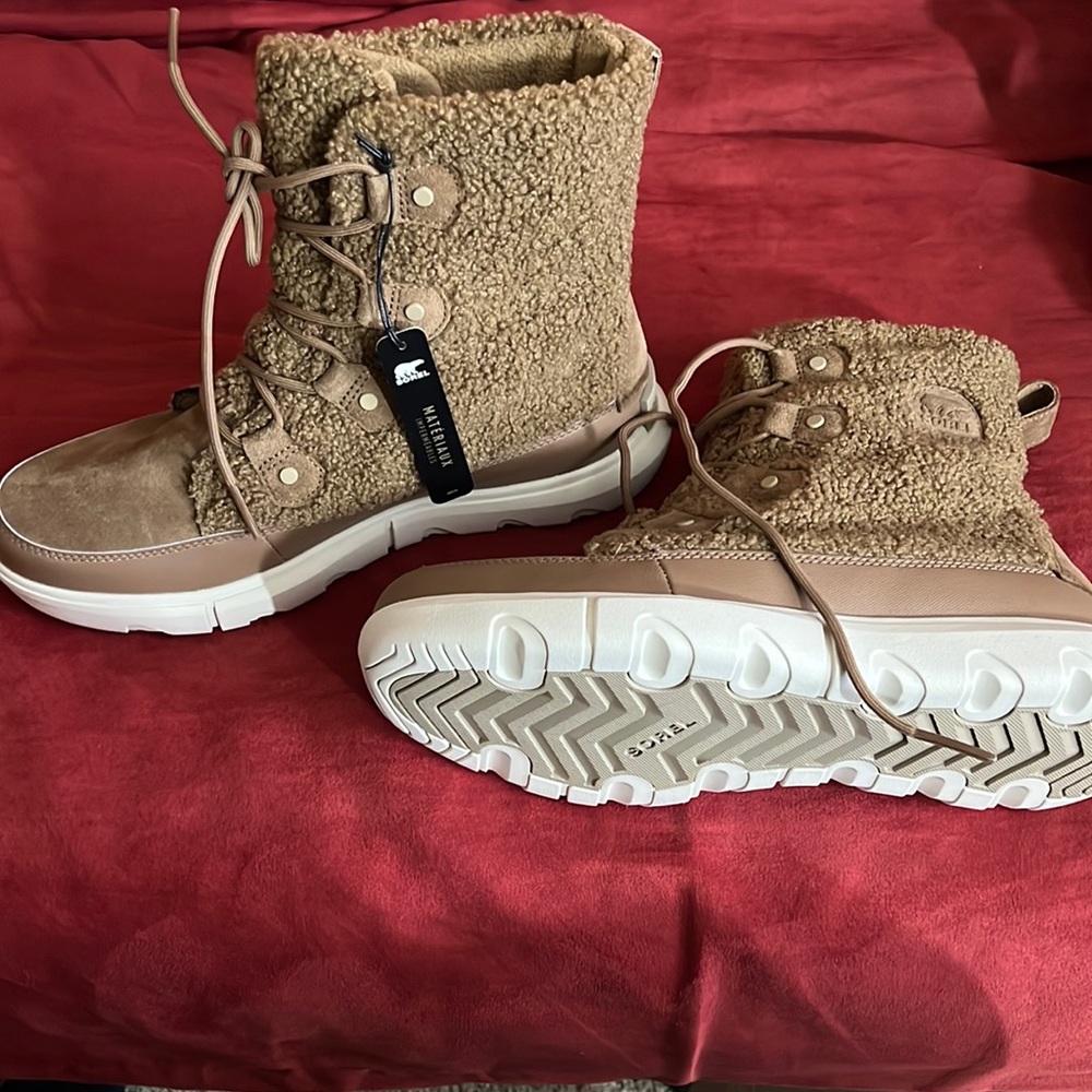 SOREL EXPLORER II JOAN COZY
DELTA, FAWN /WOMENS SIZE 11
WATERPROOF ** NEW 🔥NWT